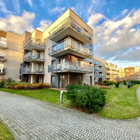 Sloneczny Apartament Nad Morzem Z Tarasem Апартаменти *